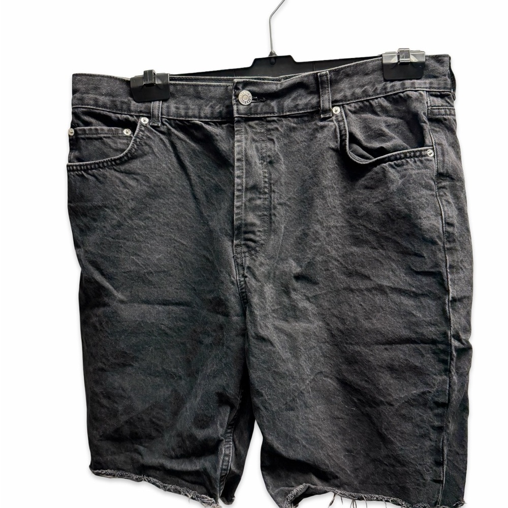 ASOS Charcoal Jean Shorts